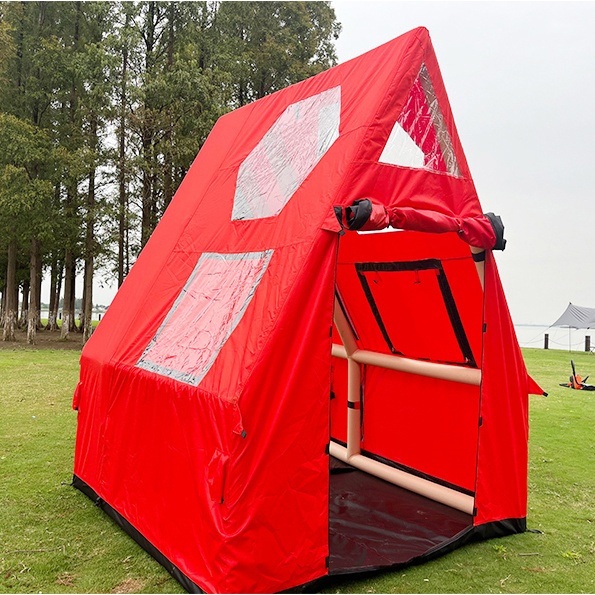 Inflatable घर रिज एयर पास